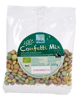 Pural Confetti mix (smarties) bio 100g - 4323